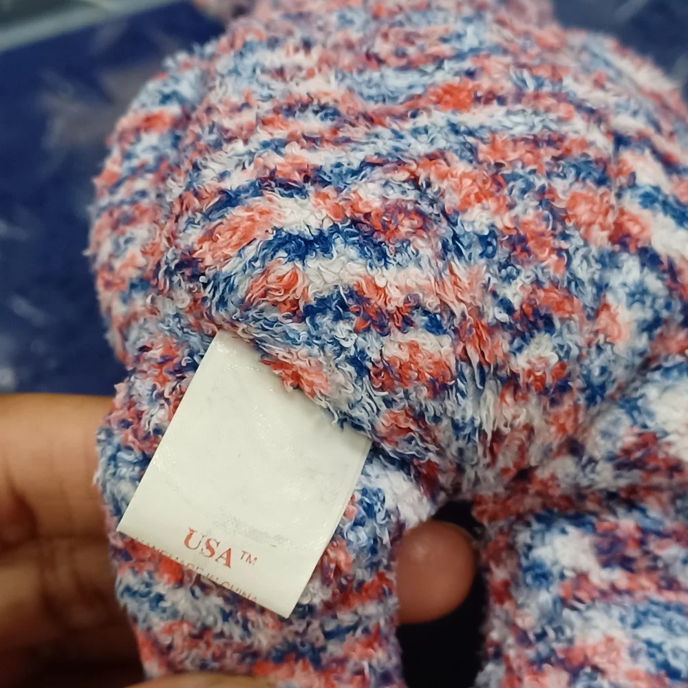 •2000 Ty Beanie Baby USA the Fourth of July Bear  Red ,White  and Blue Plush - Picture 4 of 9